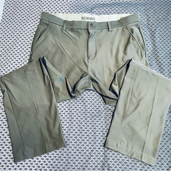 Men’s Adidas Grey Golf Pants 36x32 - Picture 3 of 9